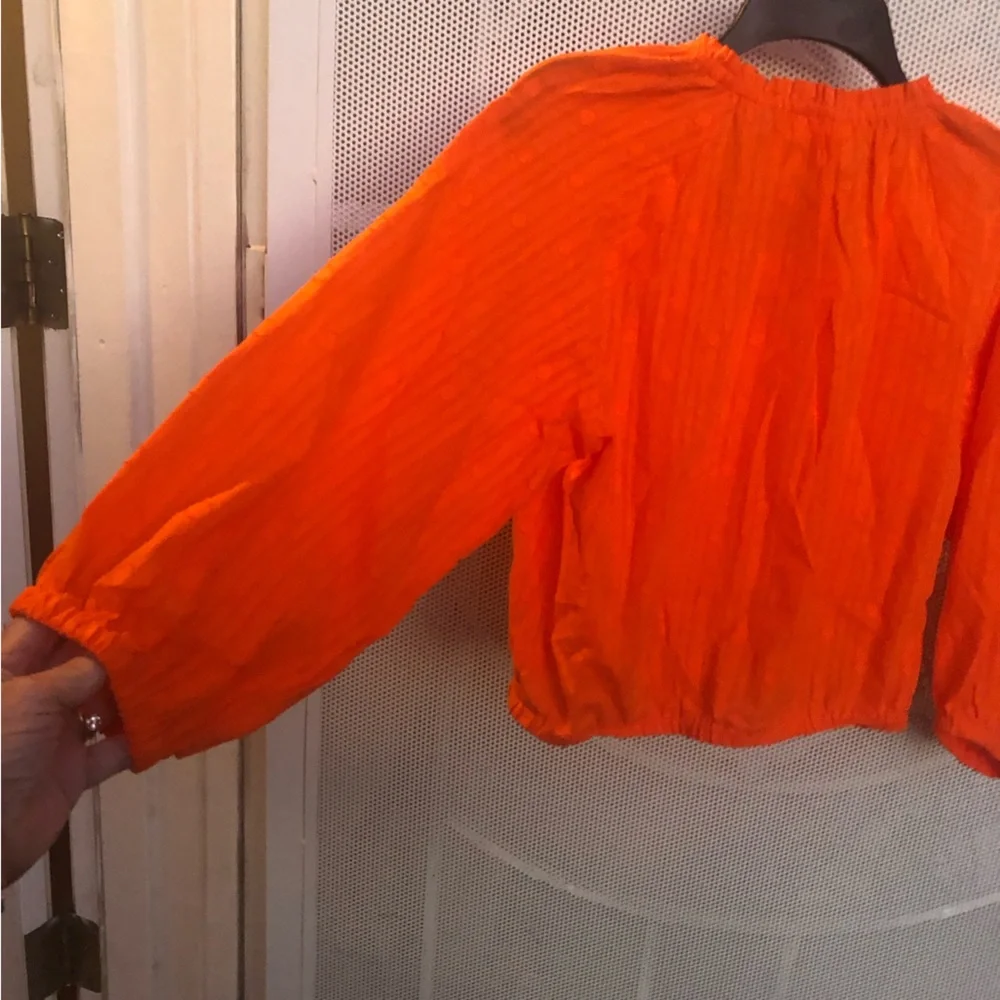 Michael Kors - Bright Orange Blouse